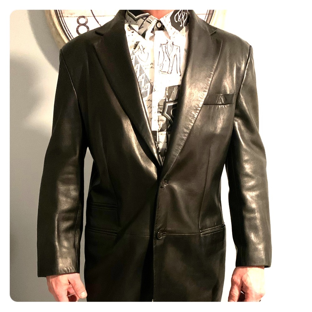 Gucci calf skin dress jacket